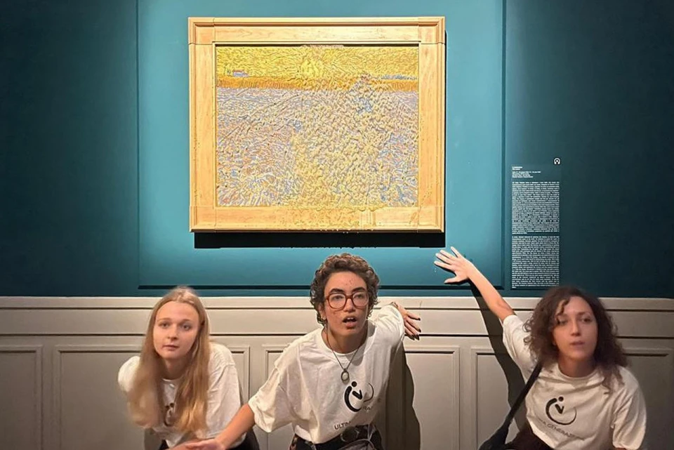 Залита гороховим супом картина Ван Гога "Сіяч"
