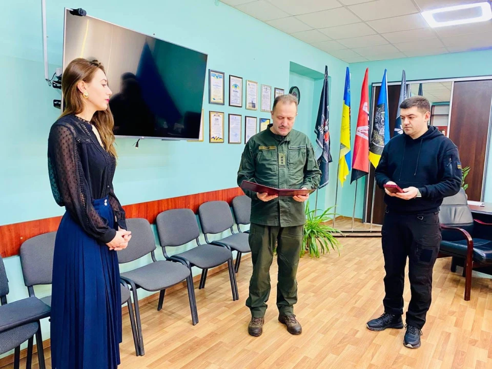 вручення посмертної медалі