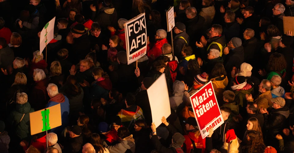 протест проти AFD, Німеччина