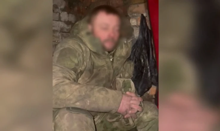 Російський піхотинець здався в полон дрону 128-ї Закарпатської бригади