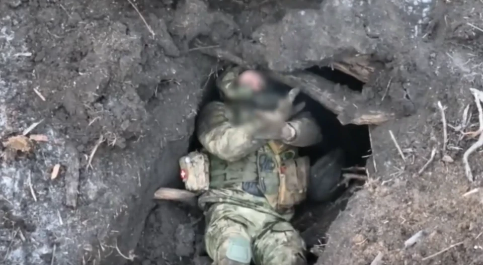Російський піхотинець здався в полон дрону 128-ї Закарпатської бригади