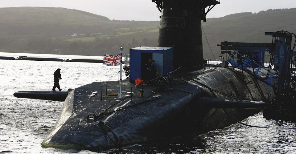 підводний човен HMS Vanguard