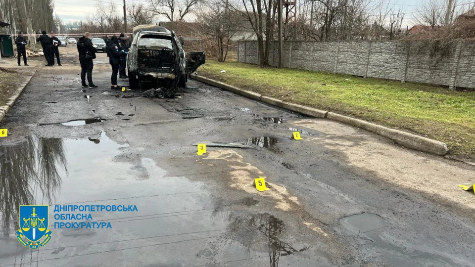 Розстріл авто заступника мера м. Нікополя