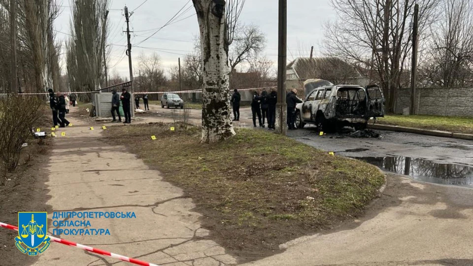Розстріл авто заступника мера м. Нікополя
