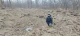 вирва після підриву ракети
