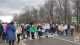 На Львівщині дружини військових перекрили трасу: вимагають ротації