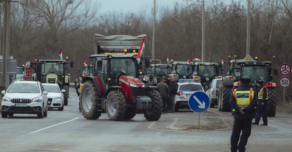 угорщина, протест фермерів