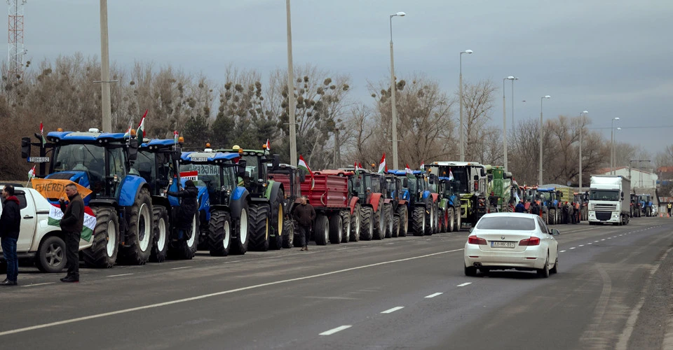 угорщина, протест фермерів