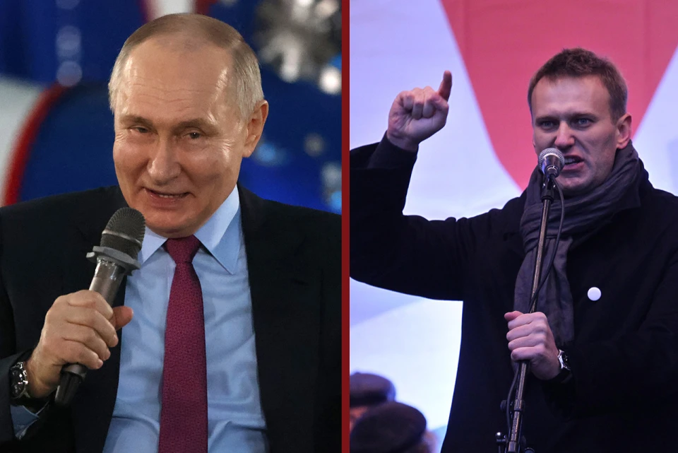 Путін і Навальний