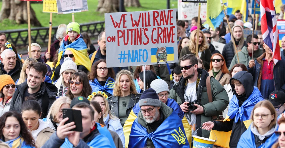 акція на підтримку України в Лондоні