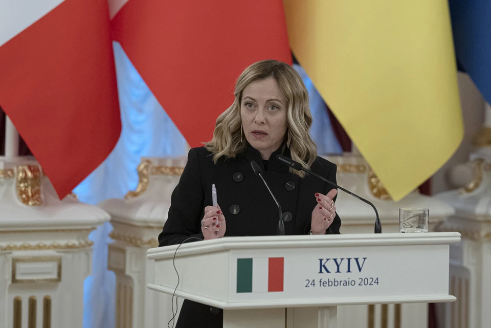 прем'єрка Італії Мелоні