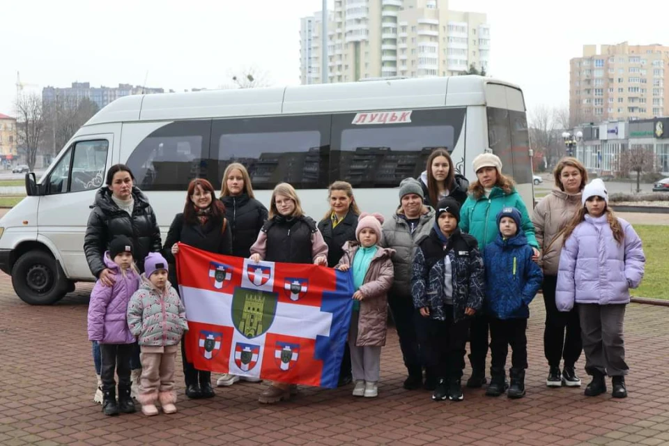 Діти та дружини загиблих волинських бійців