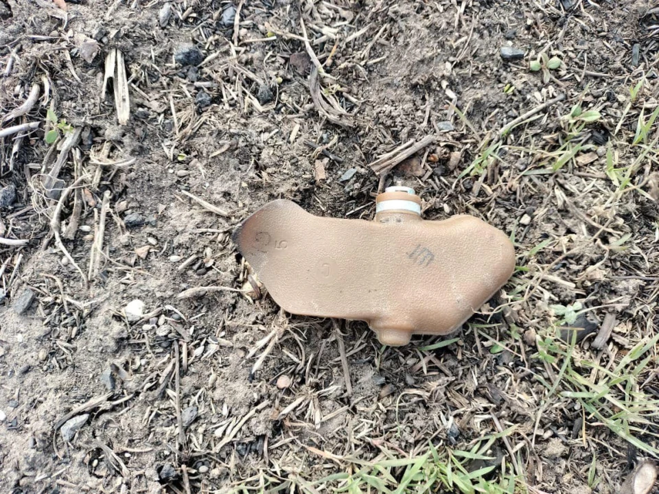 здетонований боєприпас