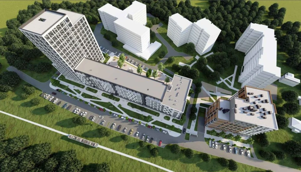 коплекс на Морозній, візуалізація