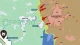 Map of fighting in Bakhmut sector