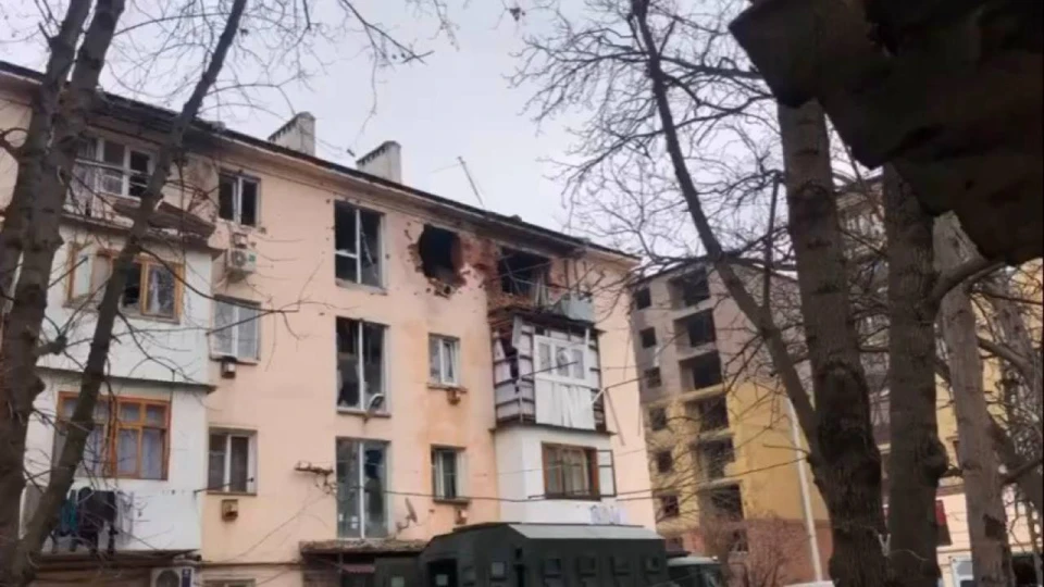 Місце бою у Карабулаці (Інгушетія, РФ)