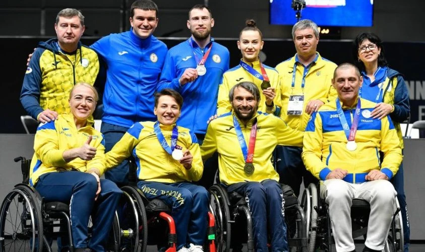 Львівські парафехтувальники