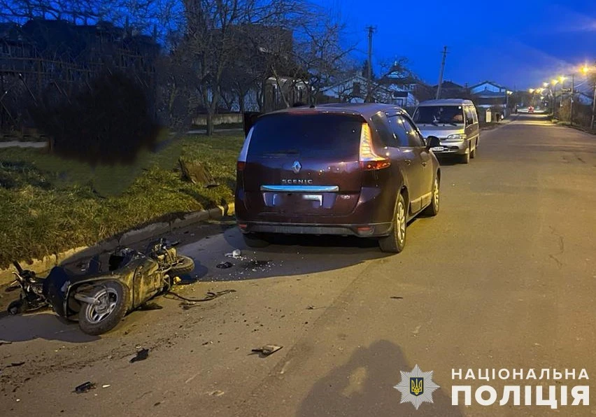 У ДТП біля Львова постраждав водій мопеда