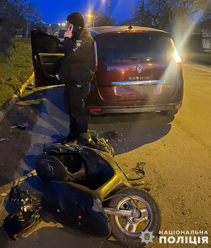 У ДТП біля Львова постраждав водій мопеда