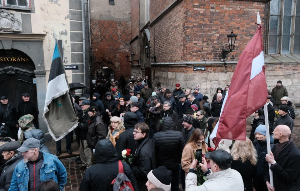 У Ризі вшанували бійців Латиського добровольчого легіону (16 березня 2024 року)