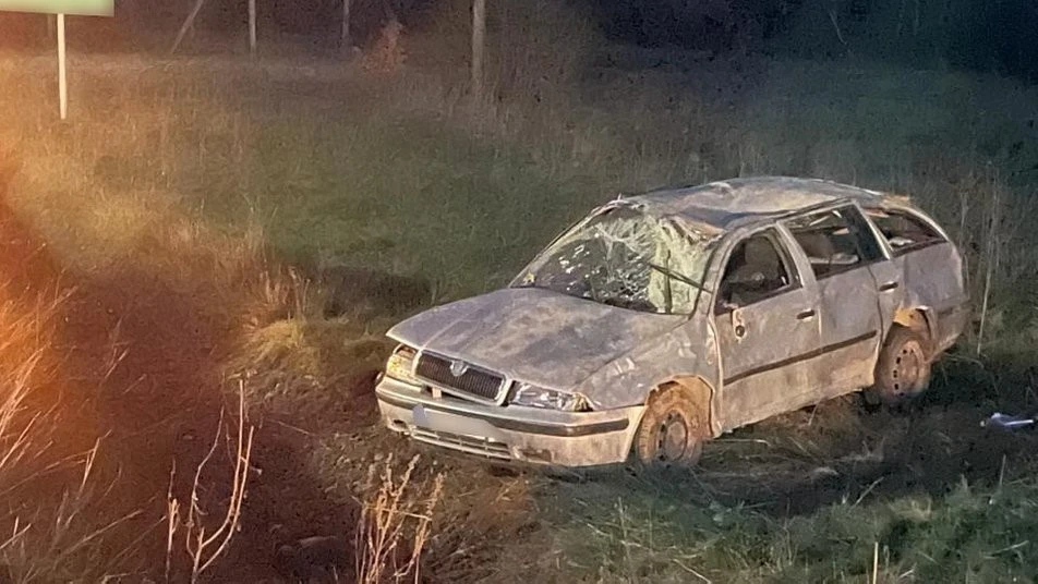 На Закарпатті у ДТП загинув водій, який не впорався з керуванням, його дружину шпиталізували