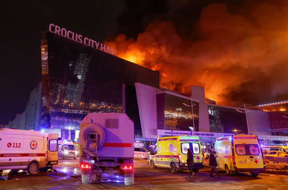Москва, теракт у ТРЦ "Крокус"