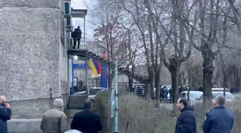 полиция района Нор Норк в Ереване