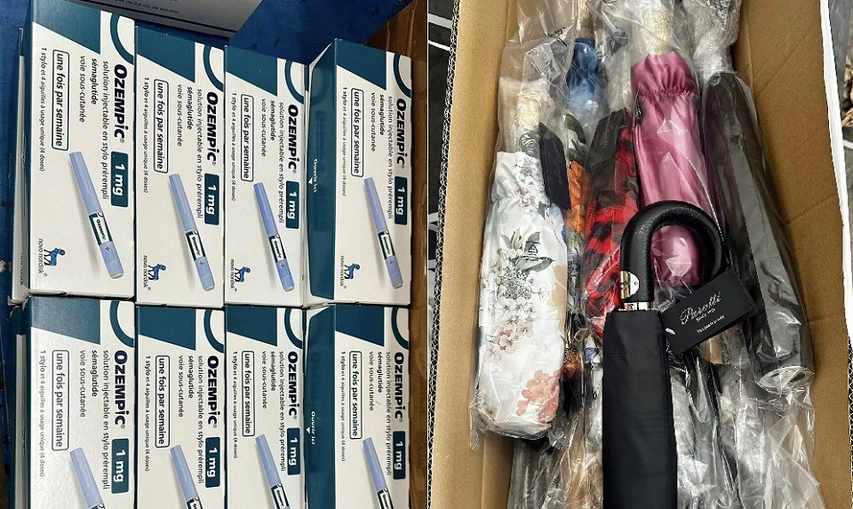 Алкоголь, препарат Ozempic та декор: українець віз з Румунії контрабандні товари на 1,5 млн грн