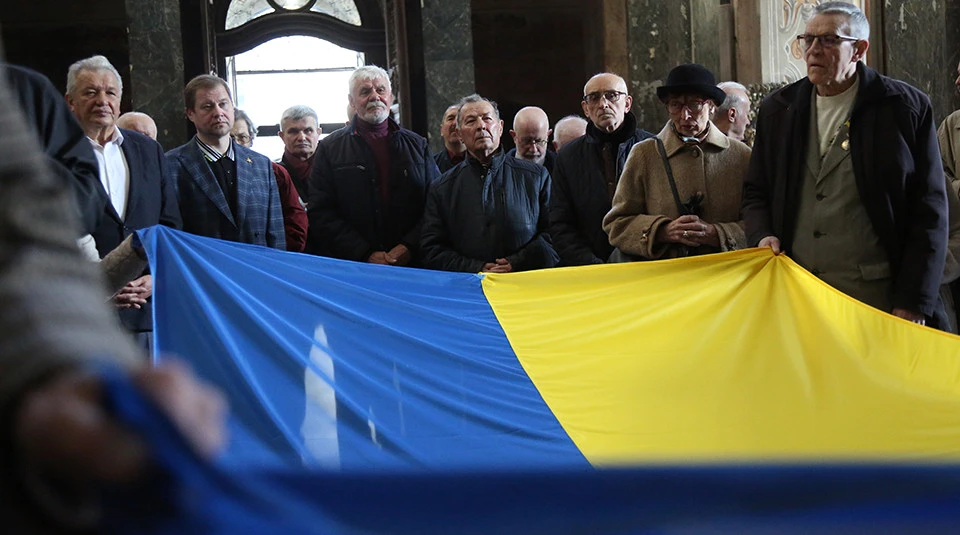 Підняття прапора у Львові, 34-та річниця