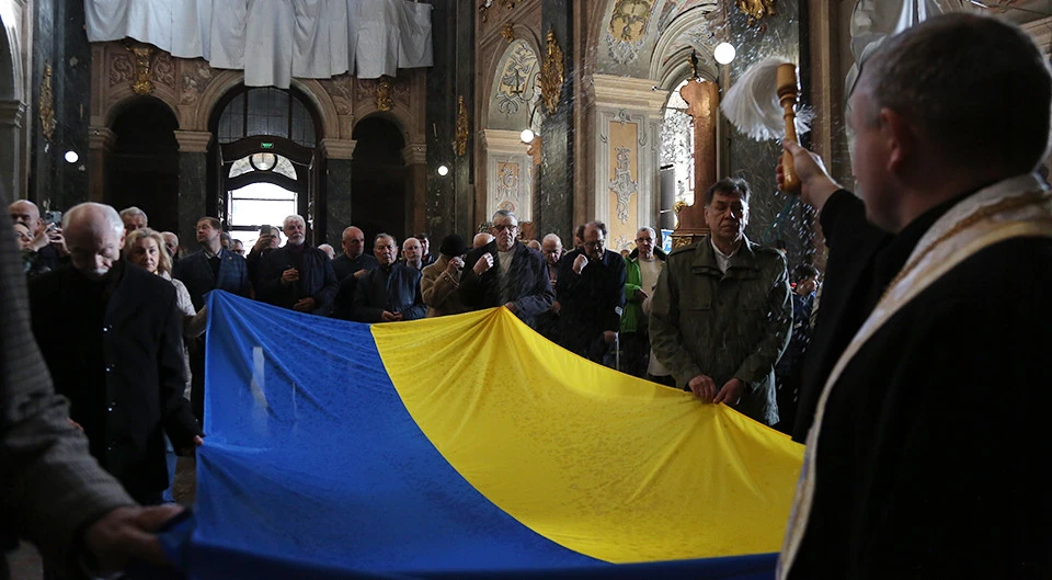 Підняття прапора у Львові, 34-та річниця