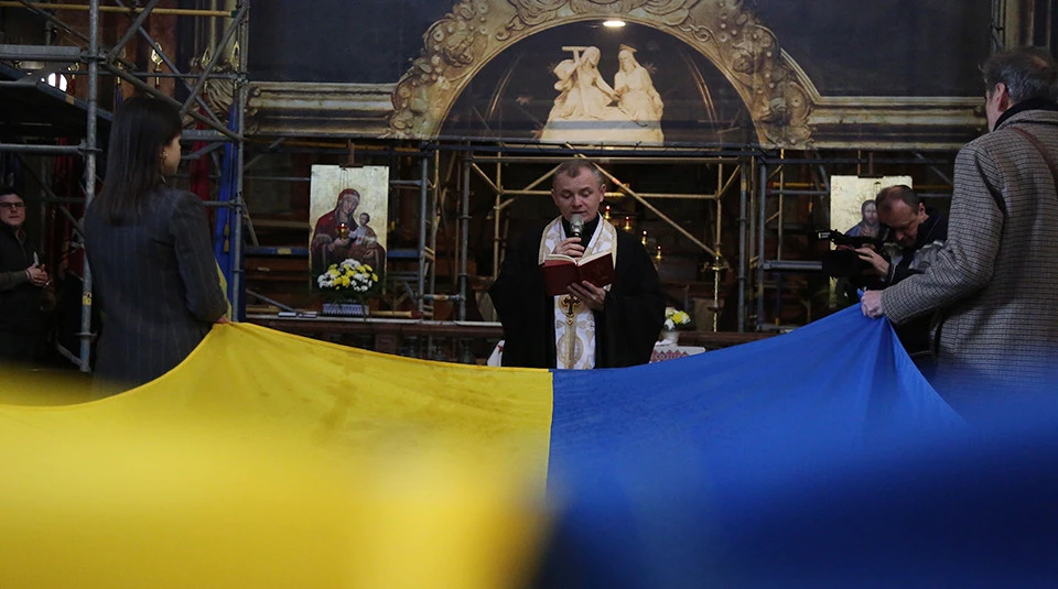 Підняття прапора у Львові, 34-та річниця