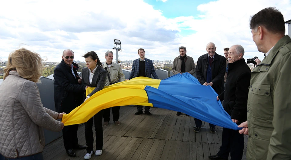 Підняття прапора у Львові, 34-та річниця