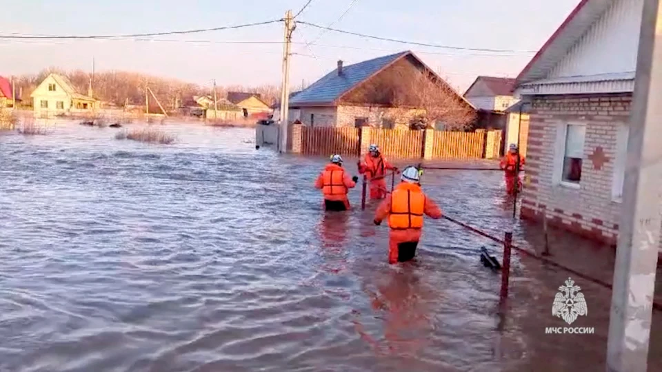 Орськ, затоплення