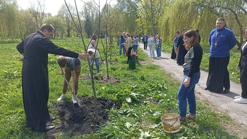У Тернополі висадили алею пам'яті