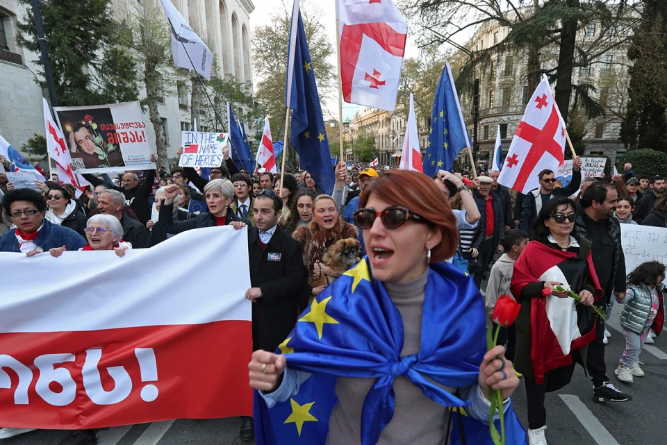 Протест в Тбілісі