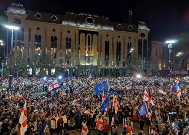 Грузія акції протестів