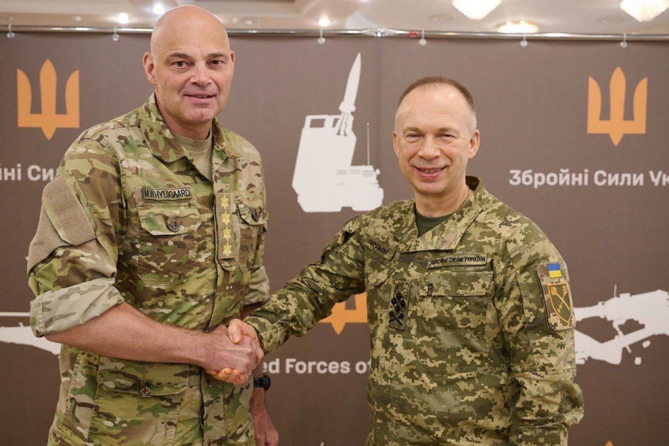 Олександр Сирський та Майкл Віггерс Хільдгаард