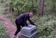 Борсука, якого помітили у центрі Львова, повернули у природу