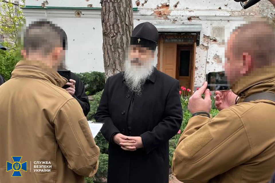 СБУ затримала настоятеля Святогірської лаври УПЦ МП митрополита Арсенія