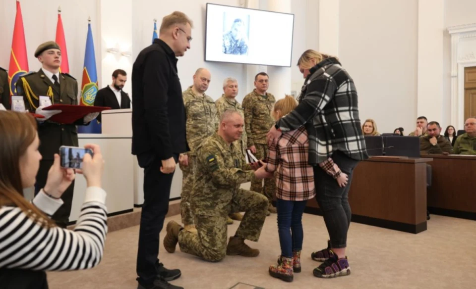 нагородження "Почесним знаком Святого Юрія"