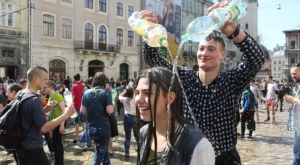 поливаний понеділок у Львові