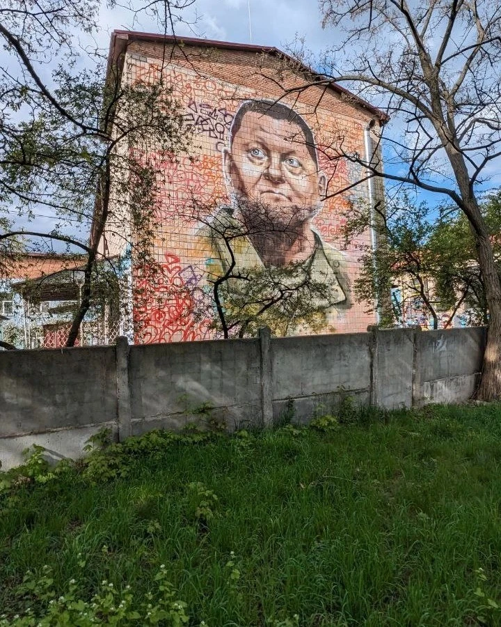 мурал Валерія Залужного
