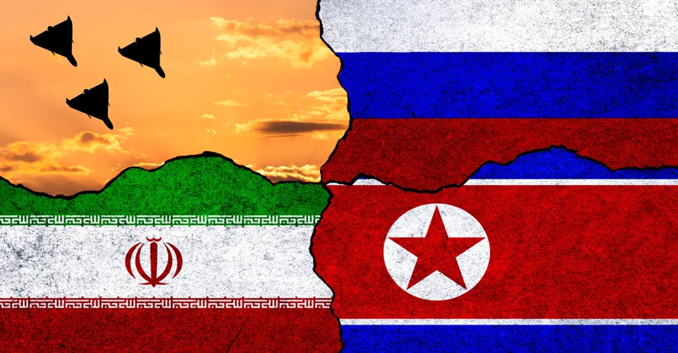 військова співпраця рф, КНДР та Ірану