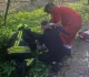 На Львівщині надзвичайники врятували з пожежі жінку
