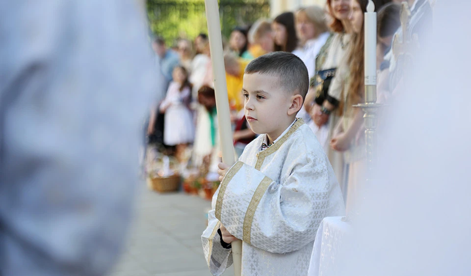 Освячення паски у Львові