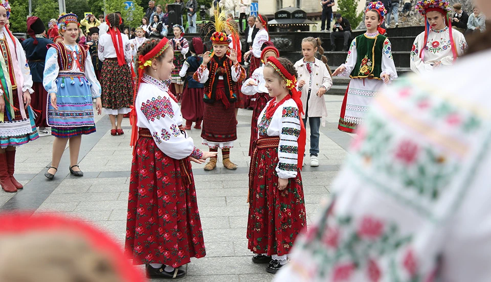 гаївки в центрі Львова