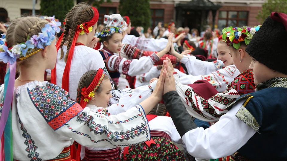 гаївки в центрі Львова