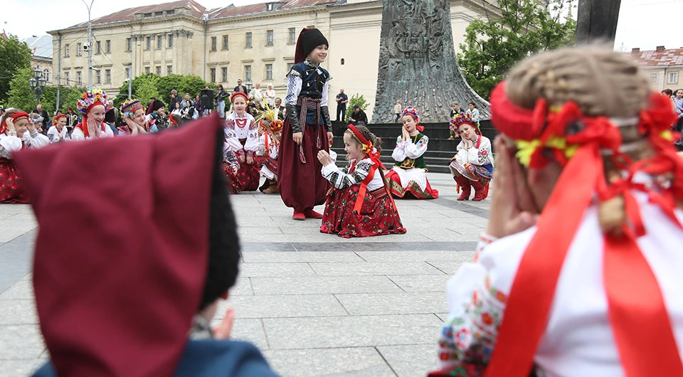 гаївки в центрі Львова