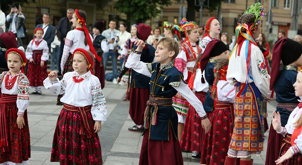 гаївки в центрі Львова