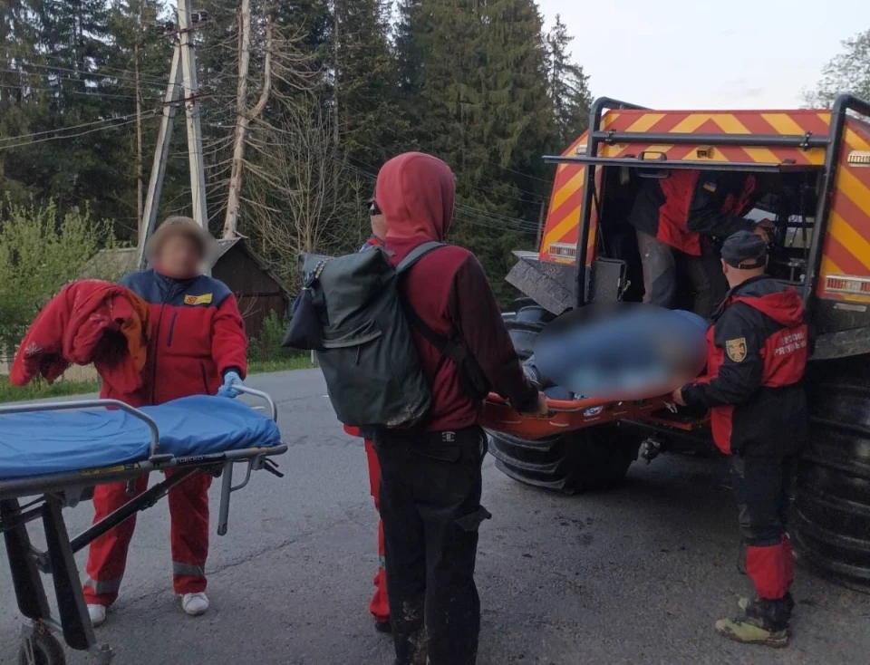 У Карпатах травмувався волинянин – допомогли рятувальники